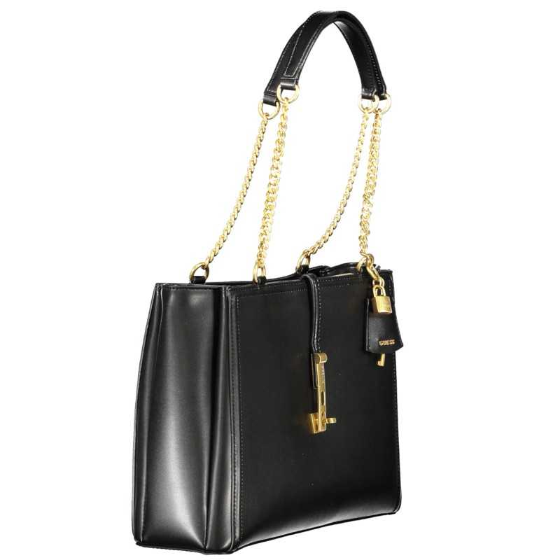 GUESS JEANS BLACK WOMEN'S BAG