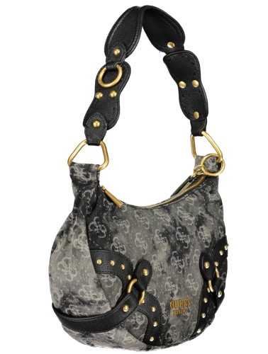 GUESS JEANS BORSA DONNA NERO