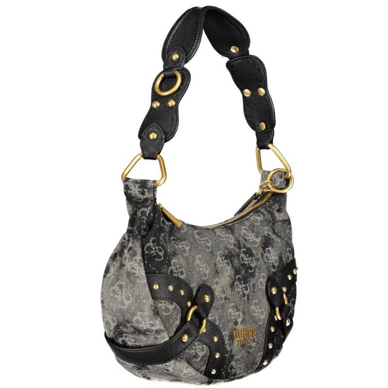 GUESS JEANS BLACK WOMEN'S BAG