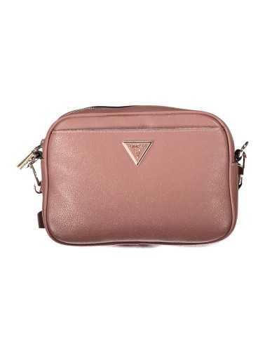 GUESS JEANS PINK WOMAN SHOULDER BAG