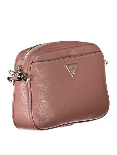 GUESS JEANS PINK WOMAN SHOULDER BAG