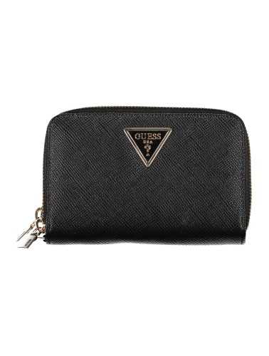 GUESS JEANS WOMEN'S WALLET BLACK