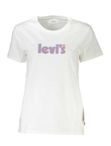 LEVI'S WHITE WOMEN'S SHORT SLEEVE T-SHIRT