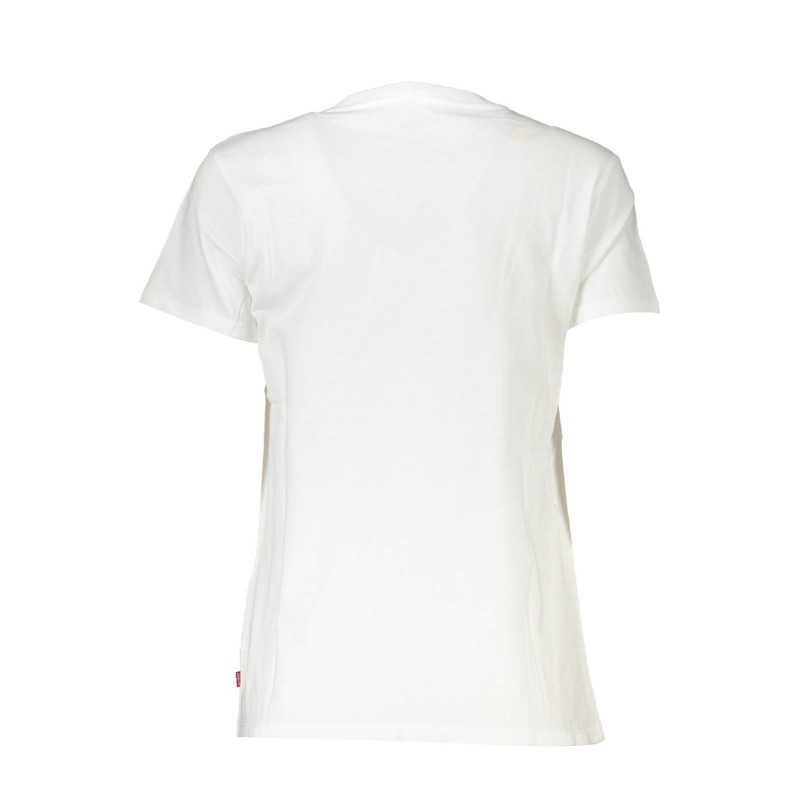 LEVI'S T-SHIRT MANICHE CORTE DONNA BIANCO