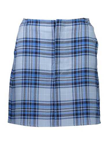 TOMMY HILFIGER WOMEN'S LIGHT BLUE SHORT SKIRT