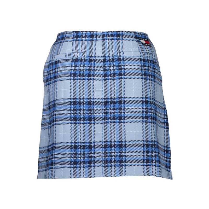 TOMMY HILFIGER WOMEN'S LIGHT BLUE SHORT SKIRT