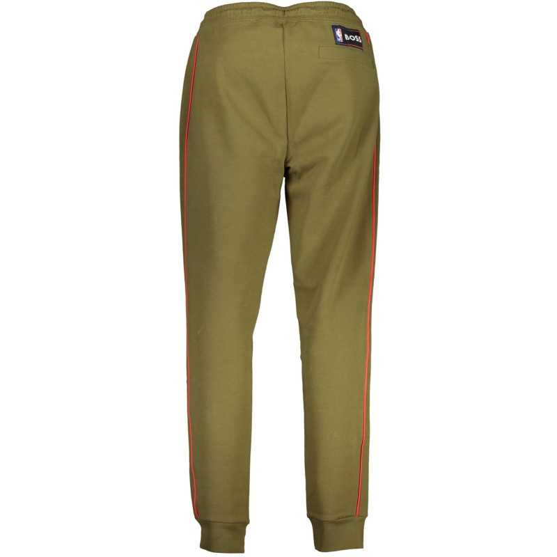 HUGO BOSS MEN'S GREEN TROUSERS