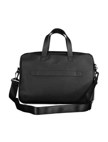 TOMMY HILFIGER MAN BLACK BRIEFCASE