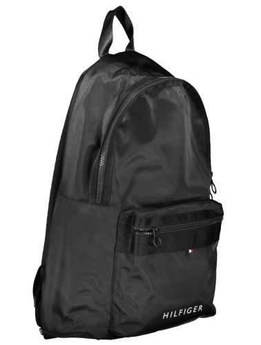 TOMMY HILFIGER MAN BLACK BACKPACK