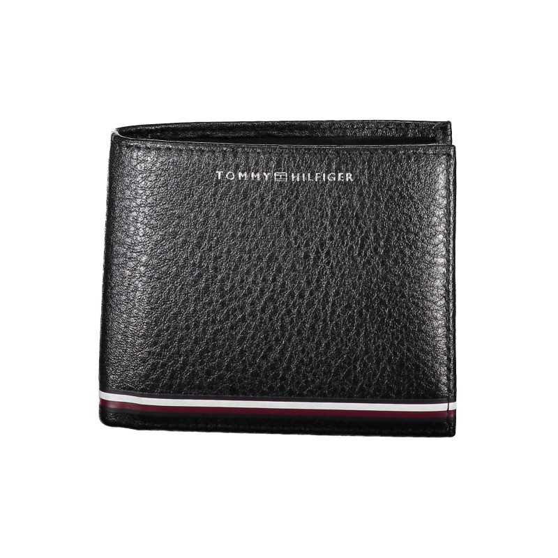 TOMMY HILFIGER BLACK MAN WALLET