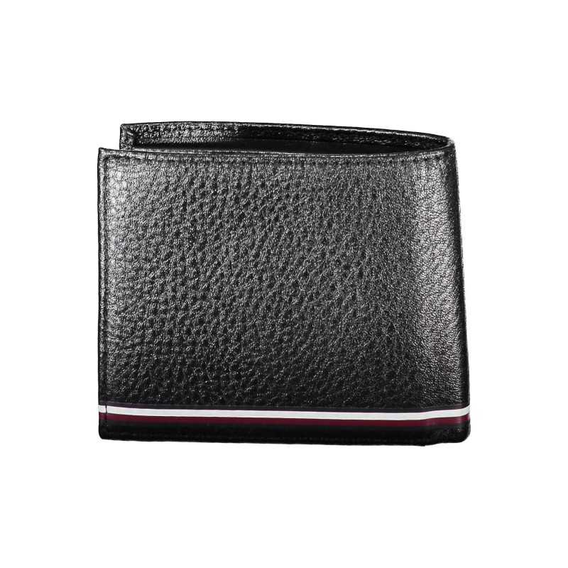 TOMMY HILFIGER BLACK MAN WALLET