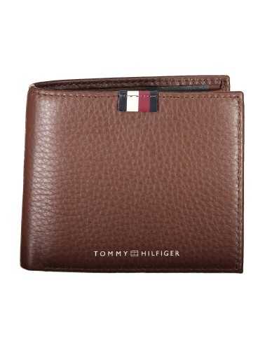 TOMMY HILFIGER PORTAFOGLIO UOMO MARRONE