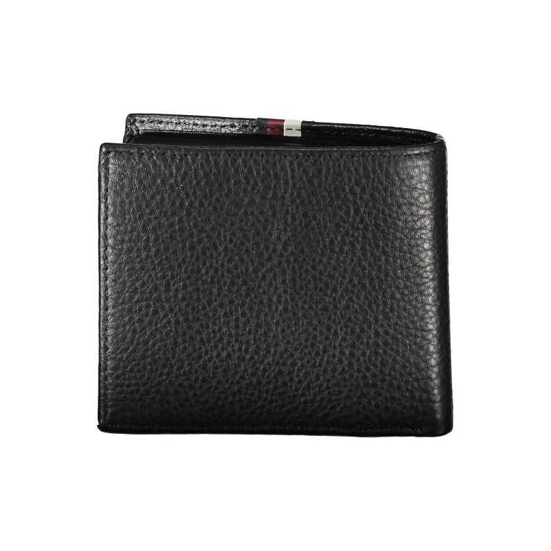 TOMMY HILFIGER BLACK MAN WALLET