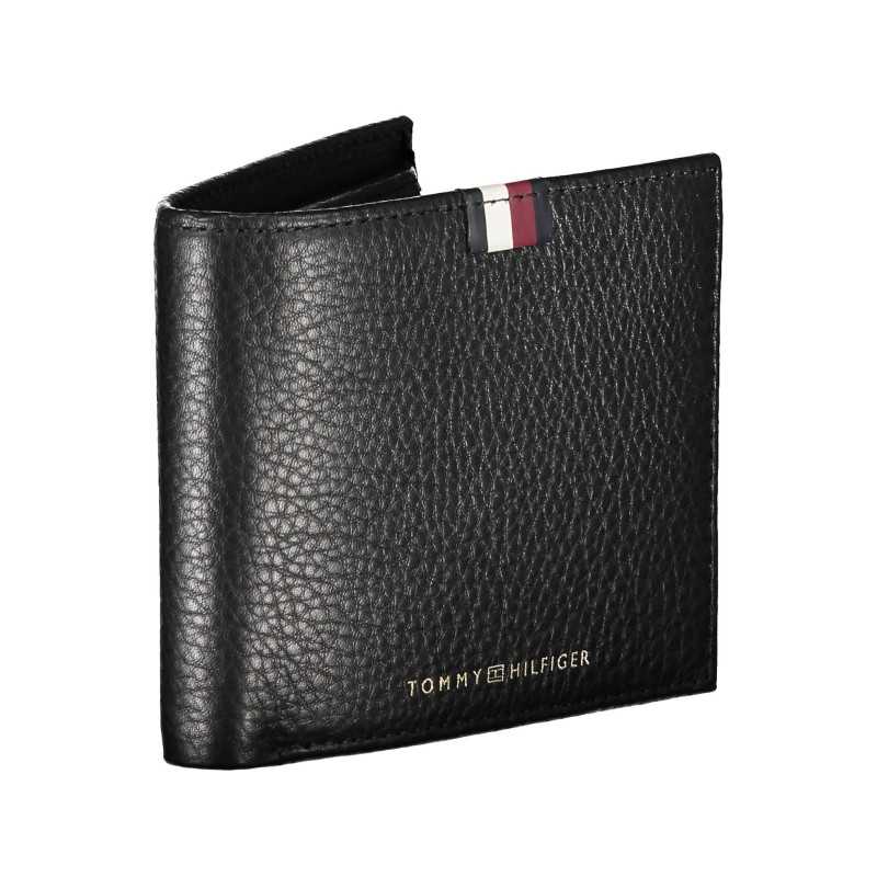 TOMMY HILFIGER BLACK MAN WALLET