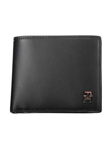 TOMMY HILFIGER BLACK MAN WALLET