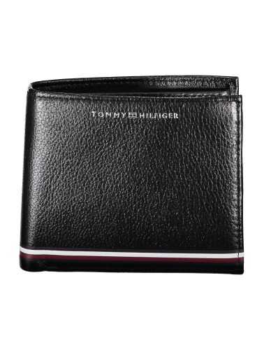 TOMMY HILFIGER BLACK MAN WALLET