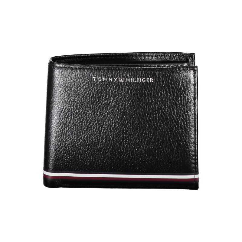 TOMMY HILFIGER BLACK MAN WALLET