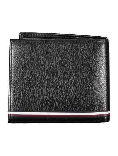 TOMMY HILFIGER BLACK MAN WALLET