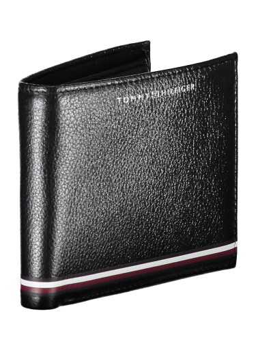 TOMMY HILFIGER BLACK MAN WALLET