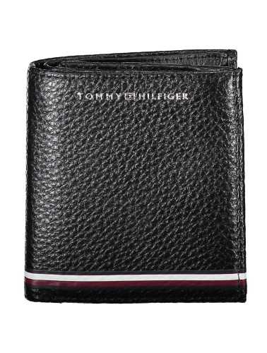 TOMMY HILFIGER BLACK MAN WALLET