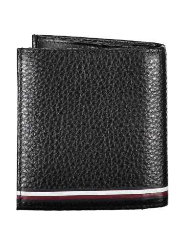 TOMMY HILFIGER BLACK MAN WALLET