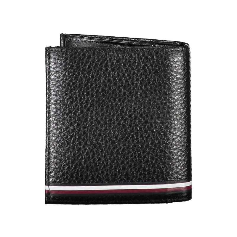 TOMMY HILFIGER BLACK MAN WALLET