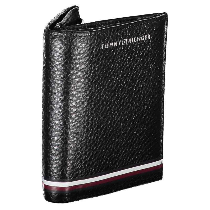 TOMMY HILFIGER BLACK MAN WALLET