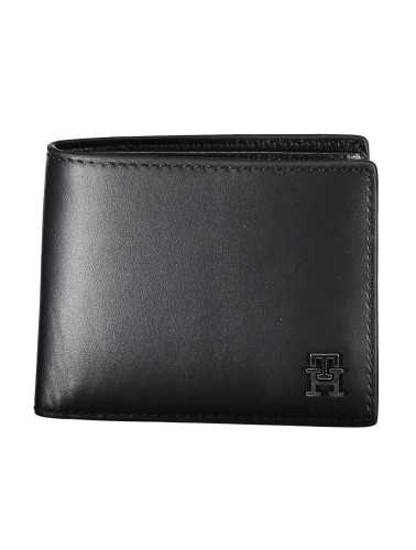 TOMMY HILFIGER BLACK MAN WALLET