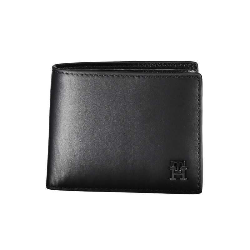 TOMMY HILFIGER BLACK MAN WALLET