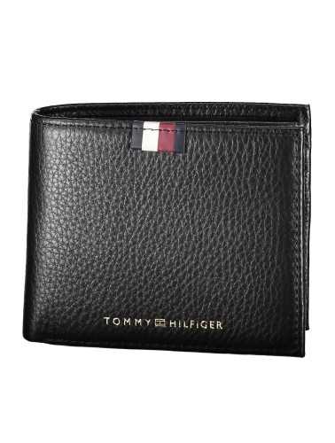 TOMMY HILFIGER BLACK MAN WALLET