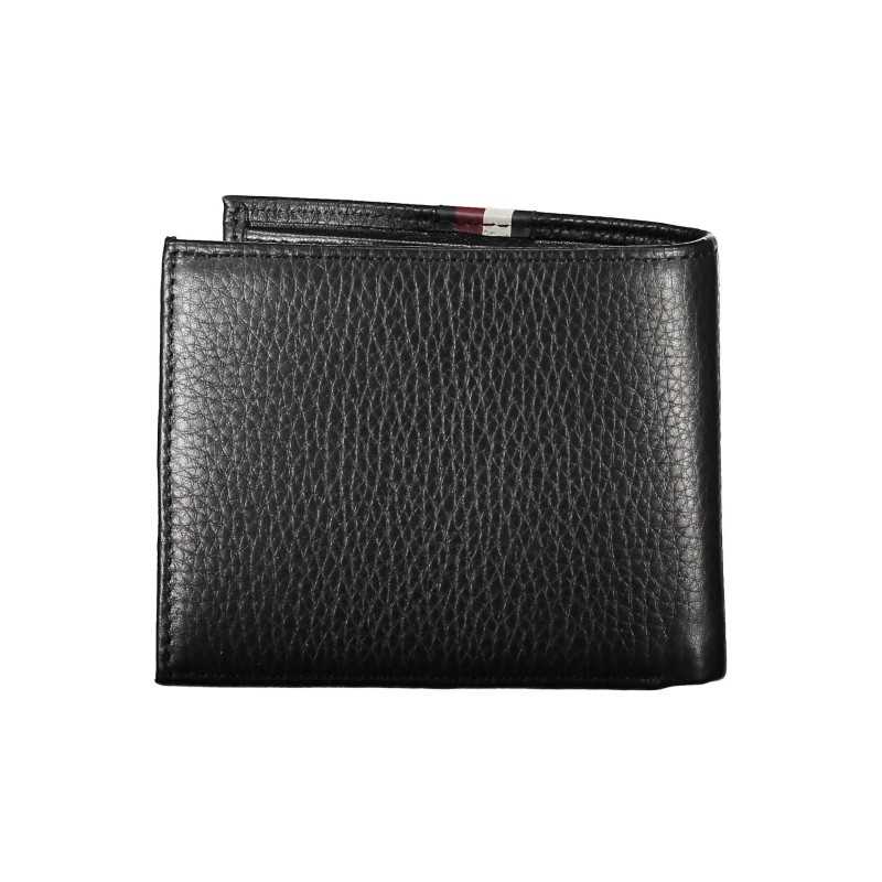 TOMMY HILFIGER BLACK MAN WALLET