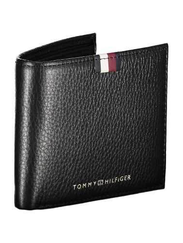 TOMMY HILFIGER BLACK MAN WALLET