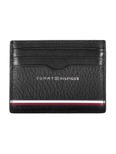 TOMMY HILFIGER BLACK MAN WALLET