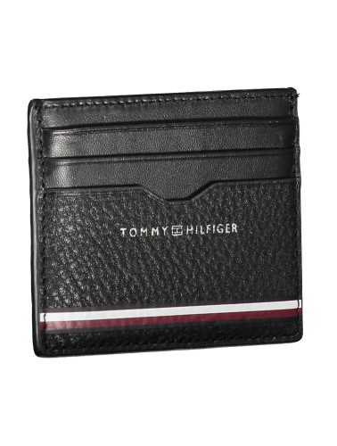 TOMMY HILFIGER BLACK MAN WALLET