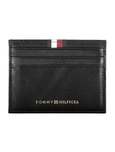 TOMMY HILFIGER BLACK MAN WALLET