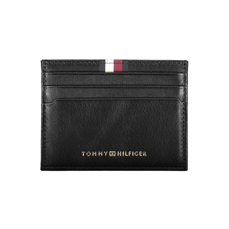 TOMMY HILFIGER BLACK MAN WALLET