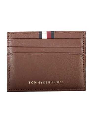 TOMMY HILFIGER PORTAFOGLIO UOMO MARRONE