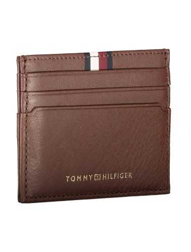 TOMMY HILFIGER PORTAFOGLIO UOMO MARRONE