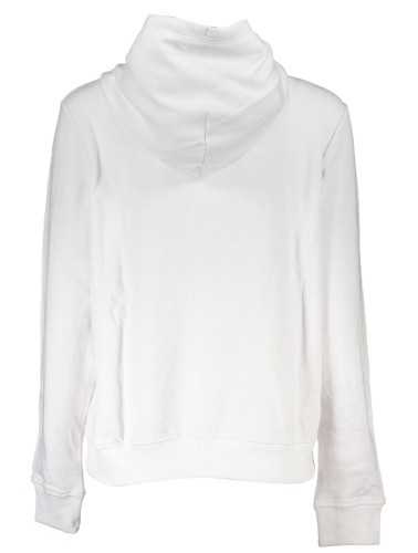 TOMMY HILFIGER WOMEN'S WHITE SWEATSHIRT WITHOUT ZIP