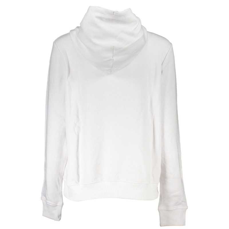 TOMMY HILFIGER WOMEN'S WHITE SWEATSHIRT WITHOUT