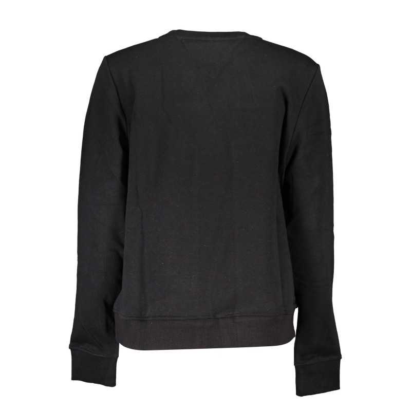 TOMMY HILFIGER SWEATSHIRT WITHOUT ZIP WOMEN BLACK