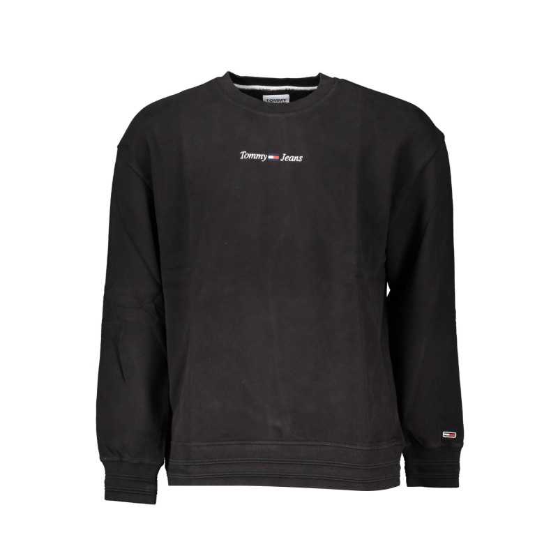 TOMMY HILFIGER SWEATSHIRT WITHOUT ZIP BLACK MAN