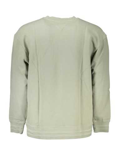 TOMMY HILFIGER MAN GREEN SWEATSHIRT WITHOUT ZIP