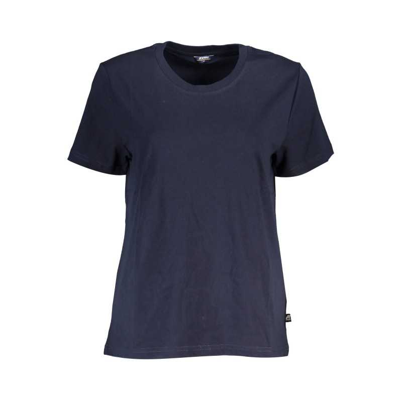 K-WAY BLUE WOMAN SHORT SLEEVE T-SHIRT