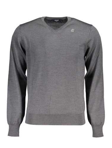 K-WAY MAN GRAY SWEATER