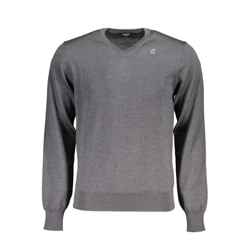 K-WAY MAN GRAY SWEATER