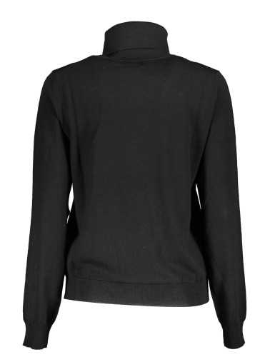 K-WAY WOMEN'S BLACK TURTLENECK