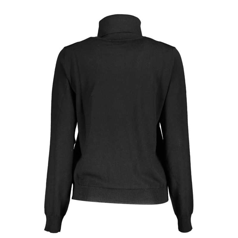 K-WAY WOMEN'S BLACK TURTLENECK