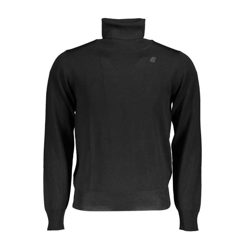 K-WAY MAN BLACK TURTLENECK