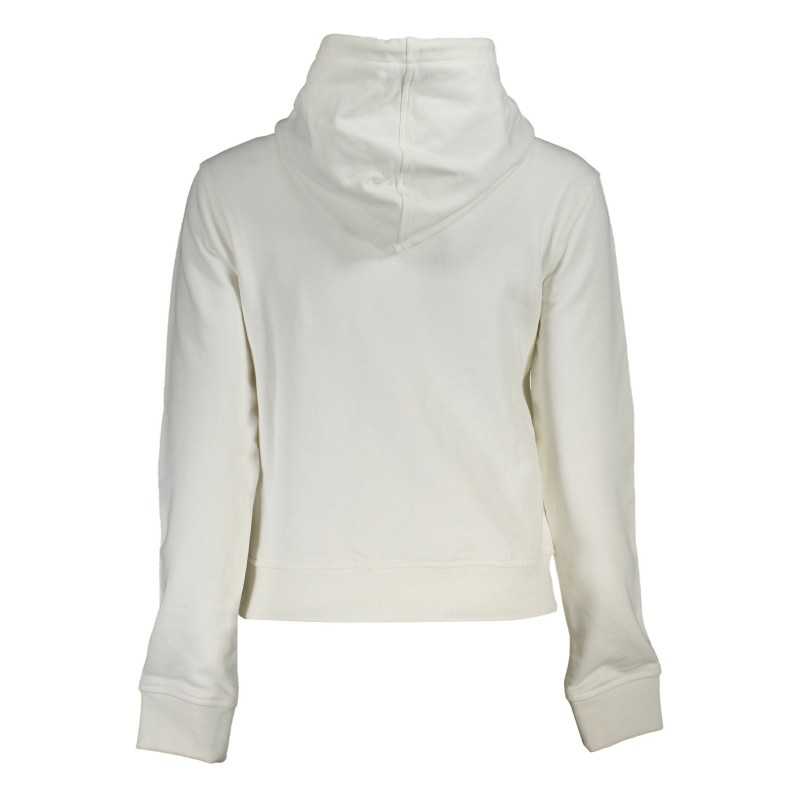 K-WAY FELPA SENZA ZIP DONNA BIANCO